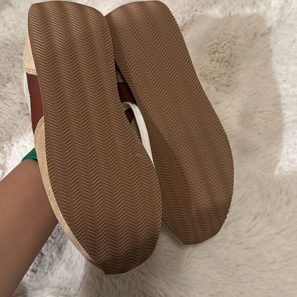 Madewell League Leather & Suede Sneakers Size 6.5 - Picture 3 of 8